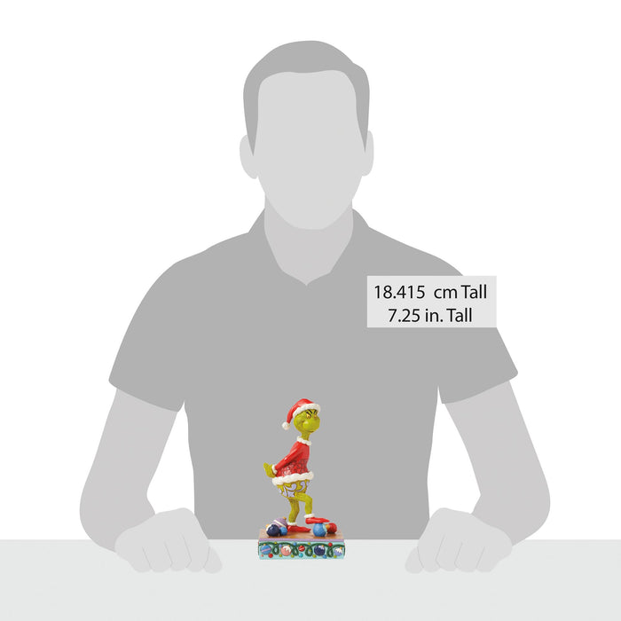 Endura Grinch Stepping On Ornaments