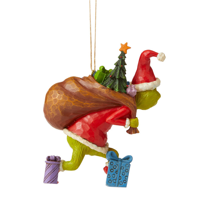 Endura Grinch Tiptoeing Ornament