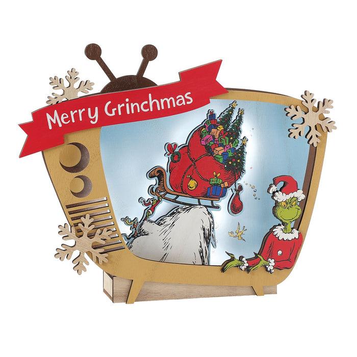 Endura Grinch TV Table Decor