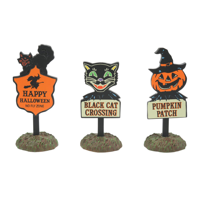 endura Halloween Signs Set of 3