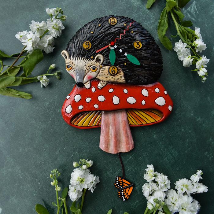 Endura Hank The Hedgehog Wall Clock