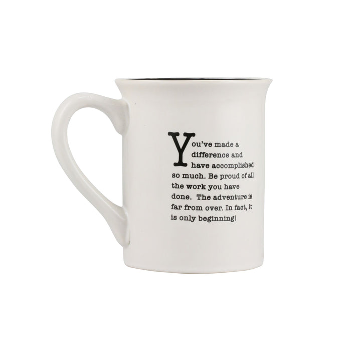 Endura Happy Retirement Mug 16 Oz