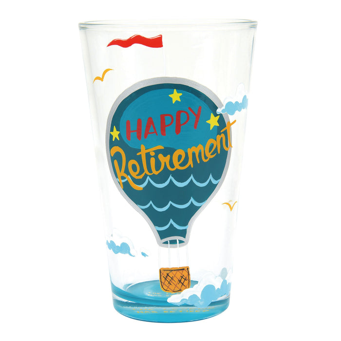 Endura Happy Retirement Pint Glass