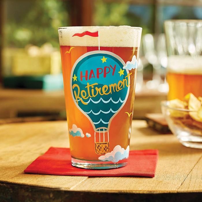 Endura Happy Retirement Pint Glass