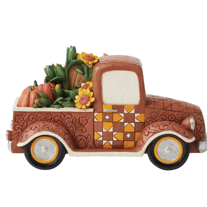 Endura Harvest Pickup Truck Figurine
