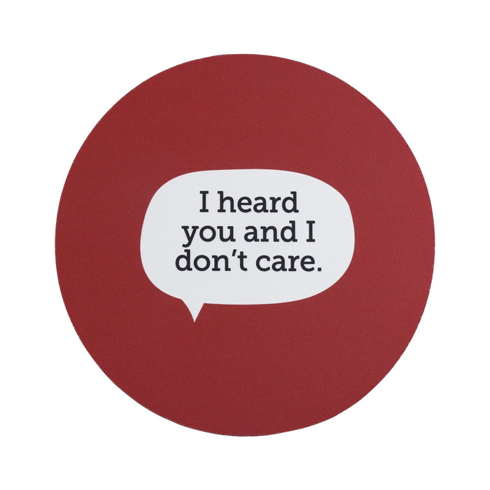 endura Heard and Don't Care Mouse Pad