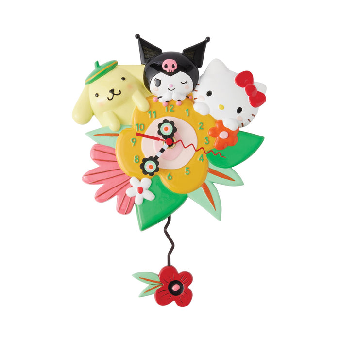 endura Hello Kitty and Friends Clock