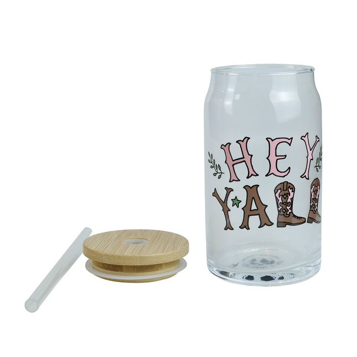 Endura Hey Y All Latte Glass