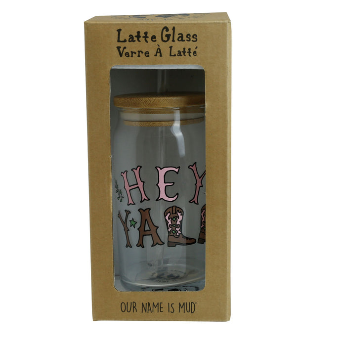 Endura Hey Y All Latte Glass