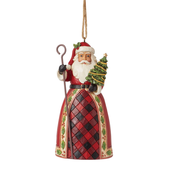 endura Highland Glen Santa Staff Orn