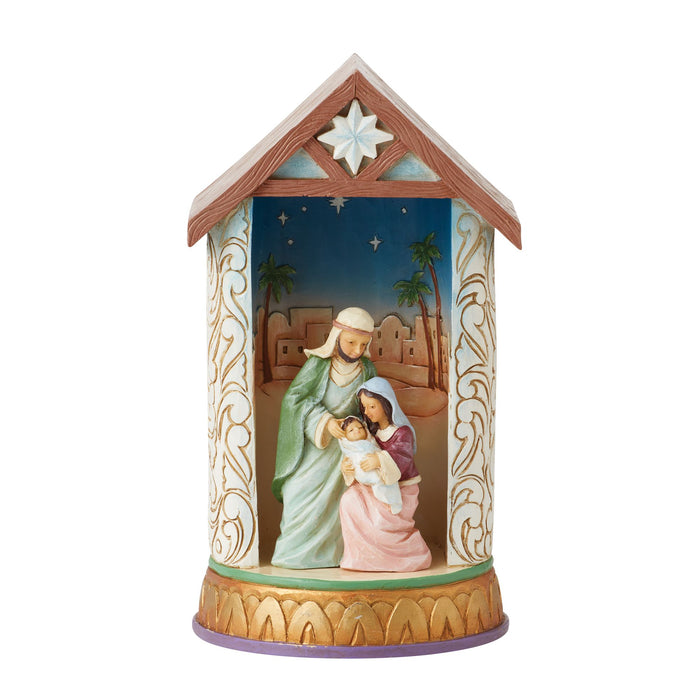 Endura Holy Family Lighted Diorama
