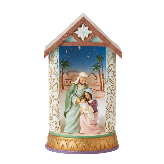 endura Holy Family Lighted Diorama