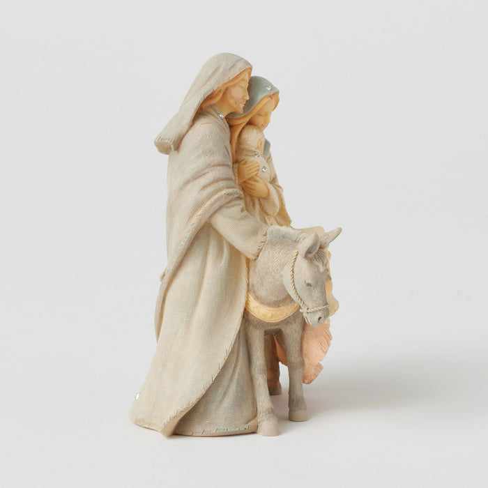 Endura Holy Family With Donkey Figuri