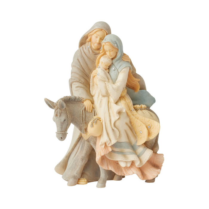endura Holy family with donkey figuri