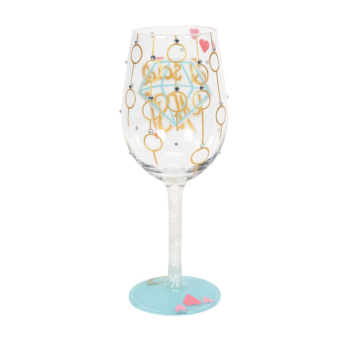 Endura I Said Yes Wine Glass