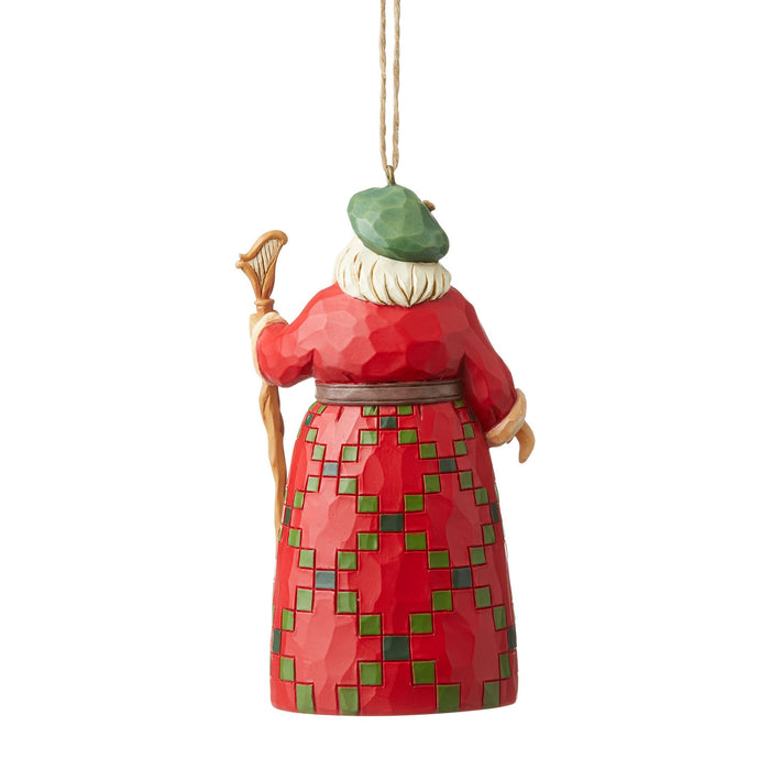Endura Irish Santa Ornament