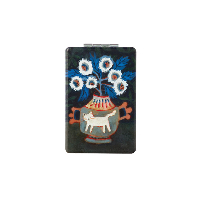 endura Kitty Blooms Compact Mirror