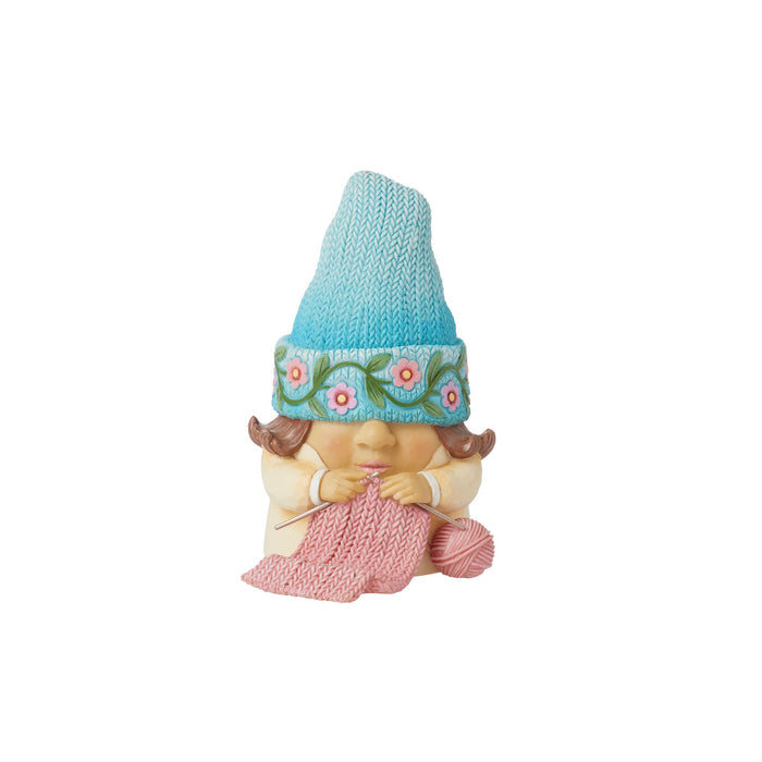 endura Knitting Hat Gnome Figurine