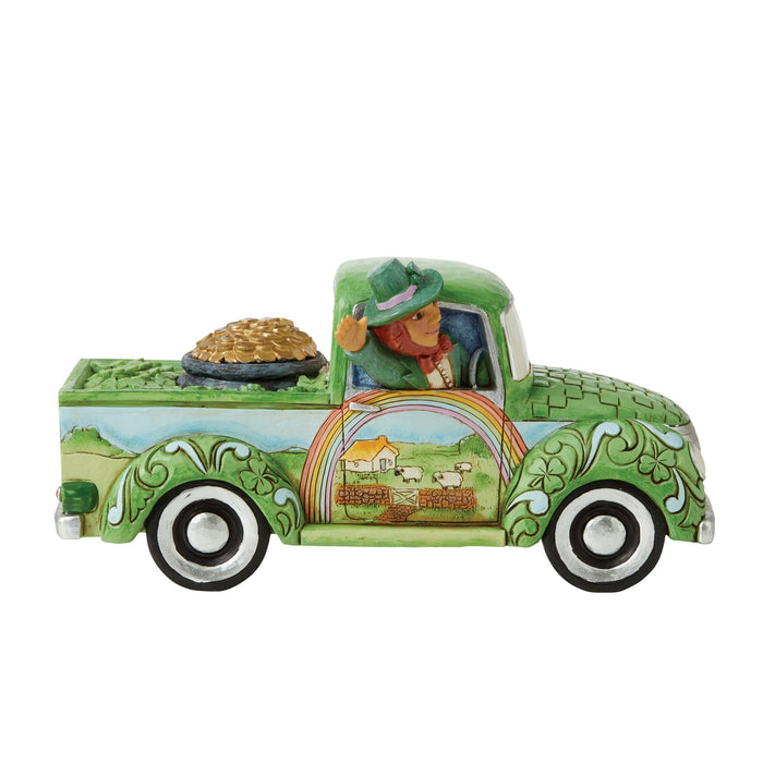 Endura Leprechaun In Green Truck