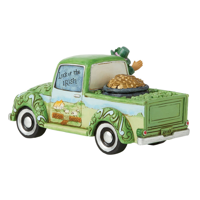 Endura Leprechaun In Green Truck