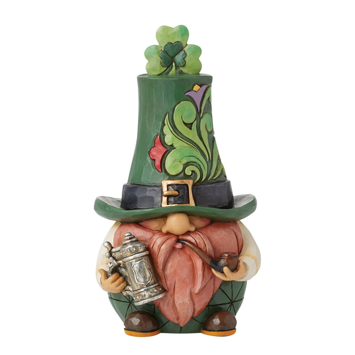 endura Leprechaun with Stein Figurine