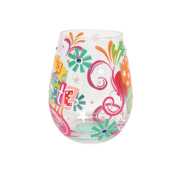 Endura Let's Celebrate Stemless Wine