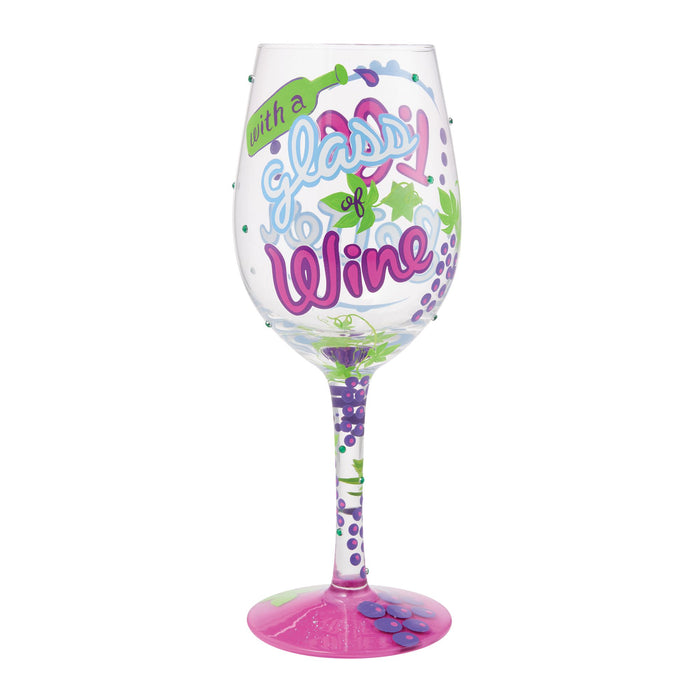 endura Life is Better With Wine Glass