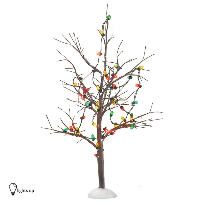 endura Lighted Xmas Bare Branch Tree