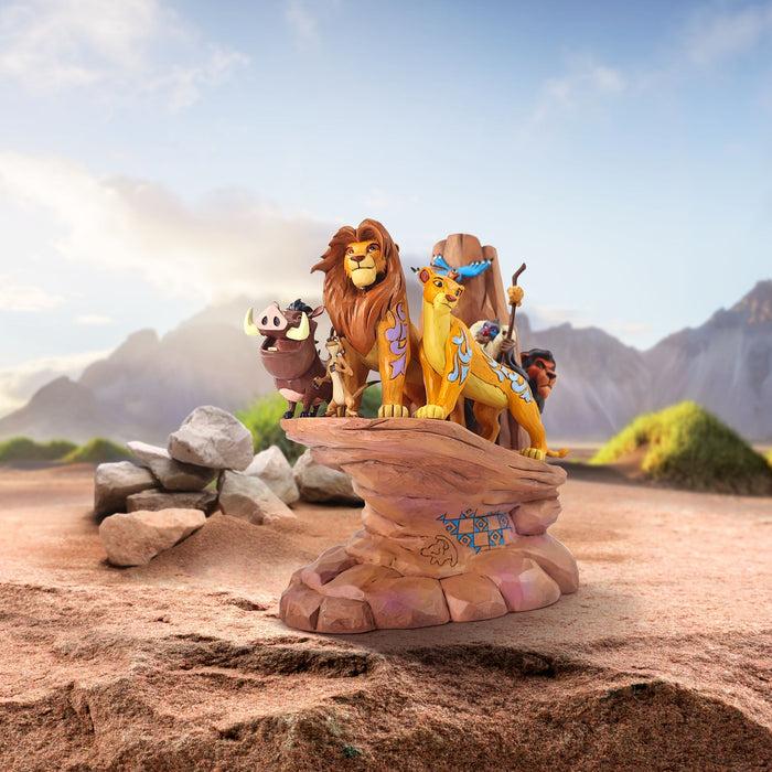 Endura Lion King Carved In Stone