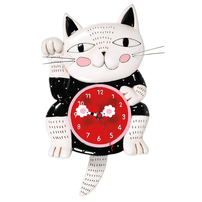 endura Lucky Cat Clock