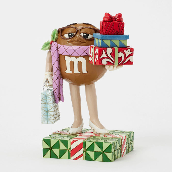 Endura M&M'S Brown Charac W/ Presents