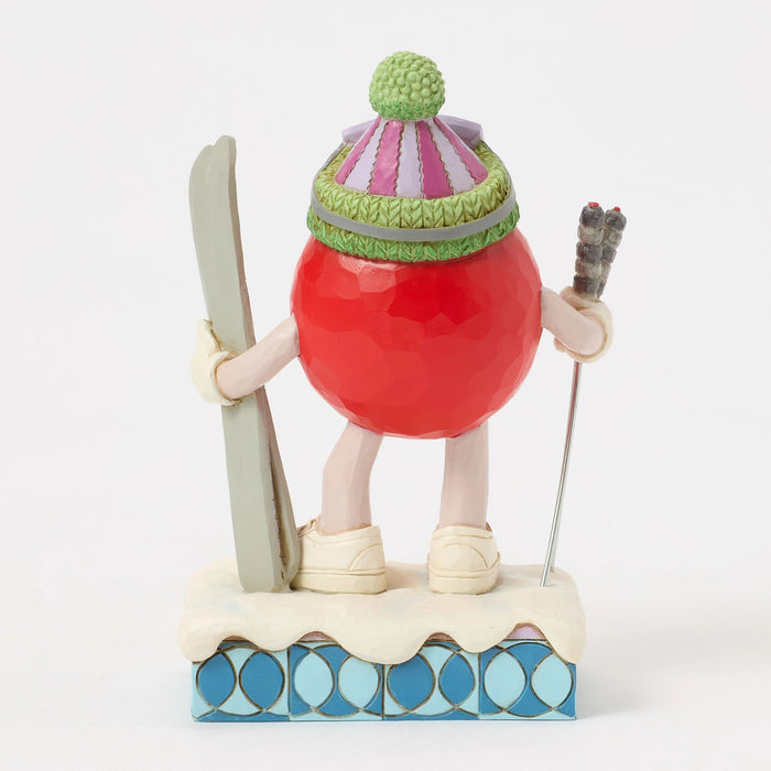 Endura M&M'S Red Character With Skis