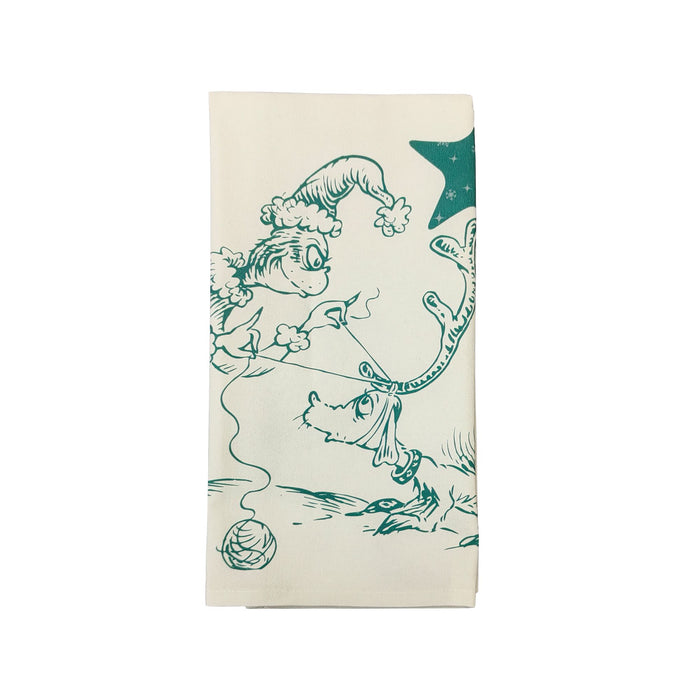 endura Max and Grinch Tea Towel