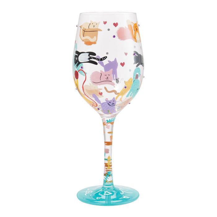 Endura Meow It Up Wine Glass