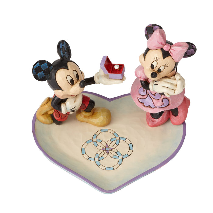 Endura Mickey & Minnie Ring Dish