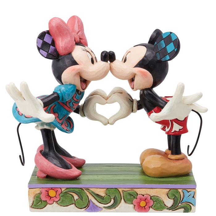 endura Mickey & Minnie w/ Heart Hands