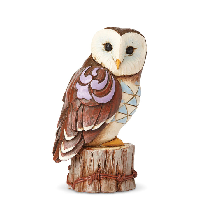 endura Mini Owl on Tree Stump