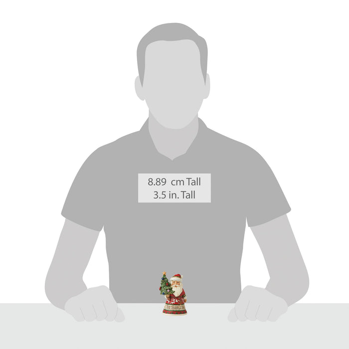 Endura Mini Santa Holding Tree