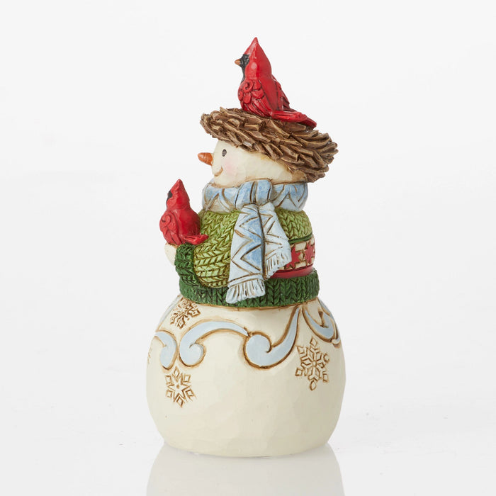Endura Mini Snowman With Nest On Head