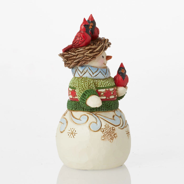 Endura Mini Snowman With Nest On Head