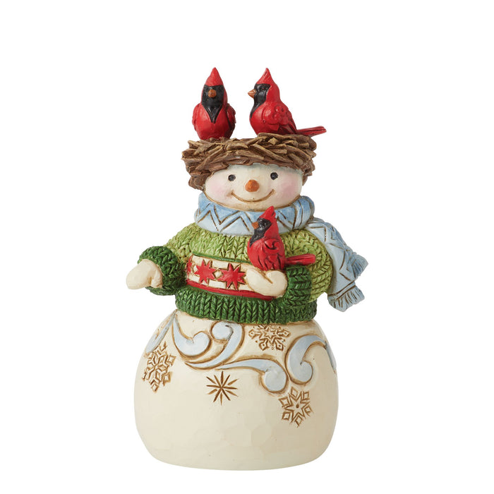 endura Mini Snowman with Nest on Head