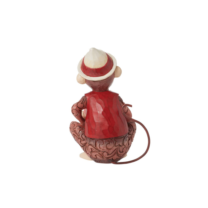 Endura Monkey With Heart Figurine