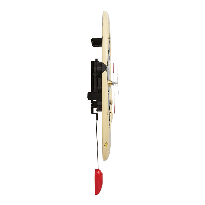 Endura Moon And Back Wall Clock
