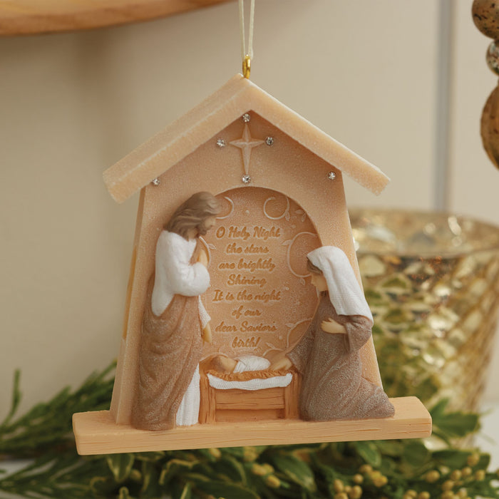 Endura Nativity Creche Ornament