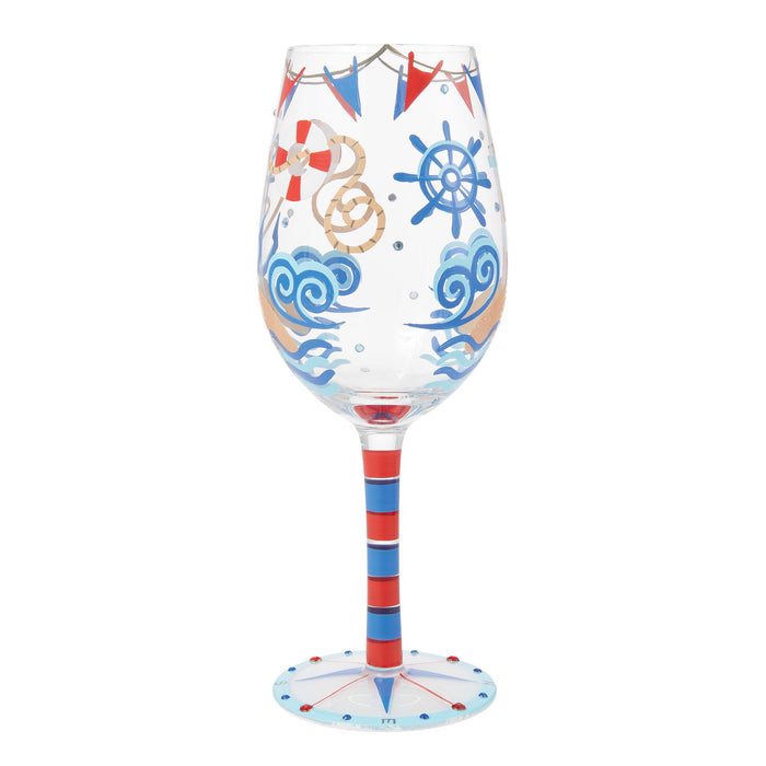 Endura Nautical Wine Glass
