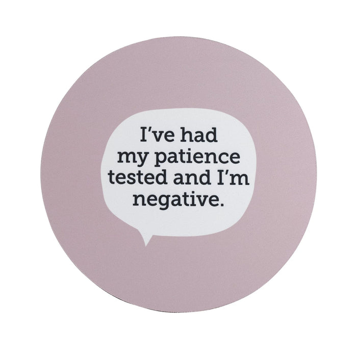 endura Negative Patience Mouse Pad
