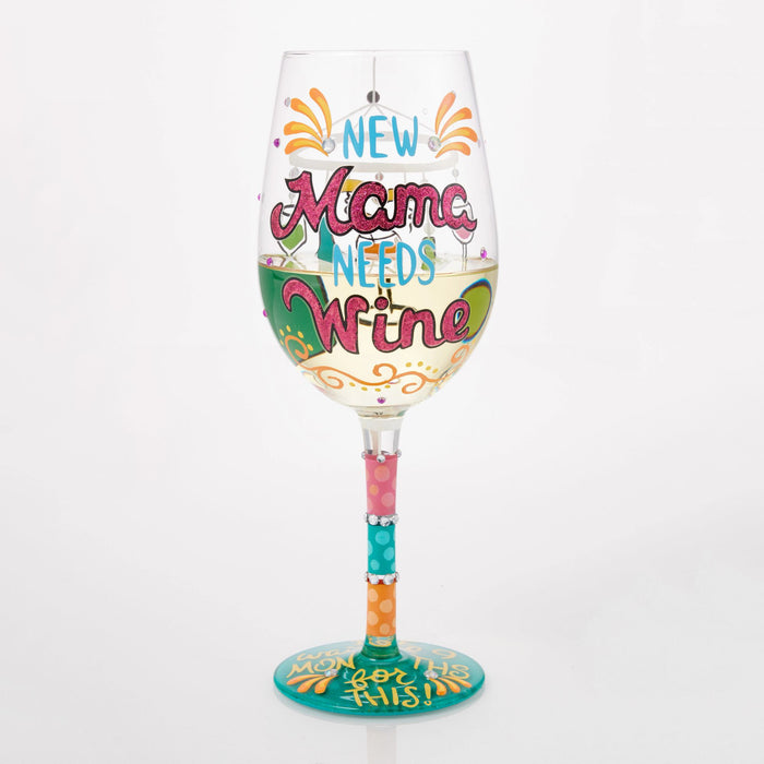 Endura New Mama Needs Wine Glass