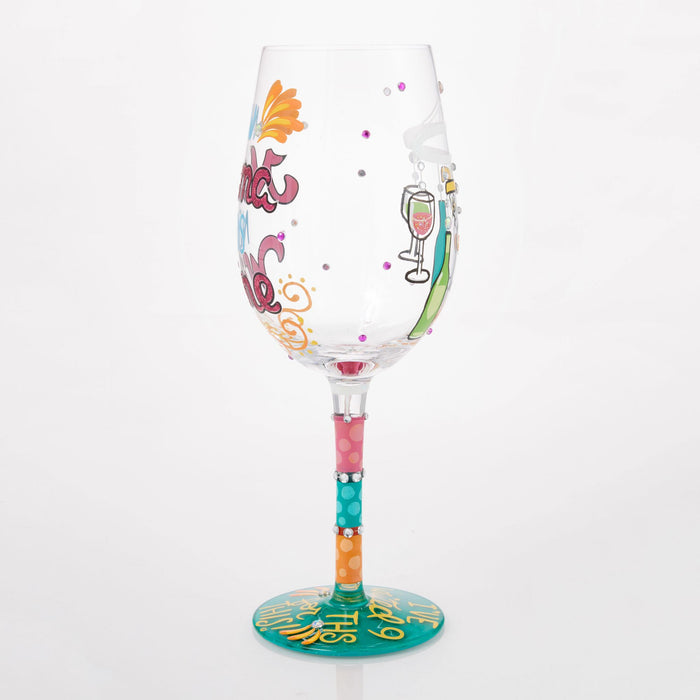 Endura New Mama Needs Wine Glass
