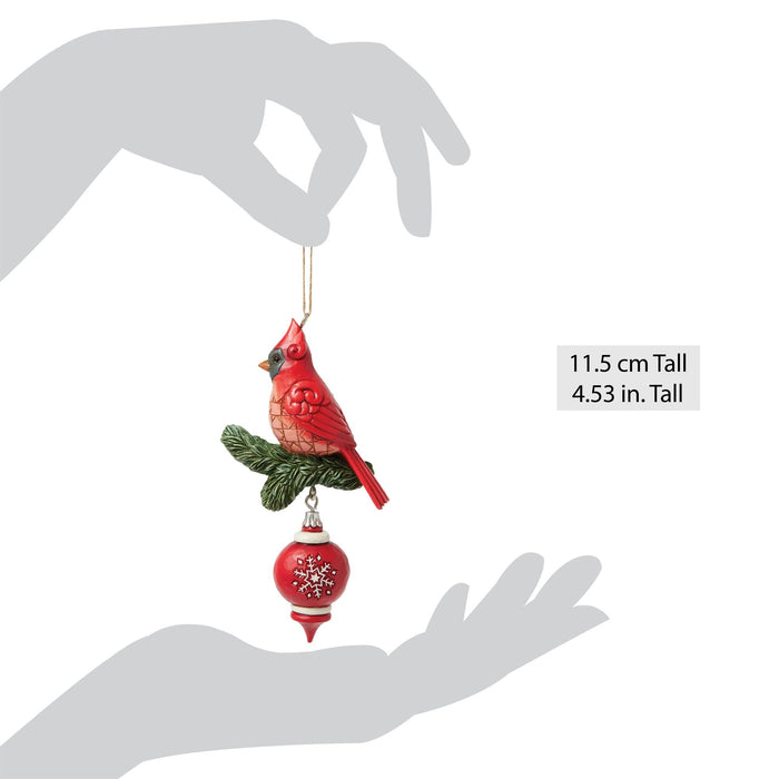 Endura Nordic Noel Cardinal Ornament