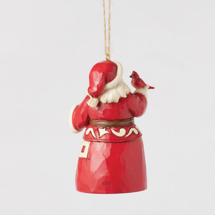 Endura Nordic Noel Santa Ornament